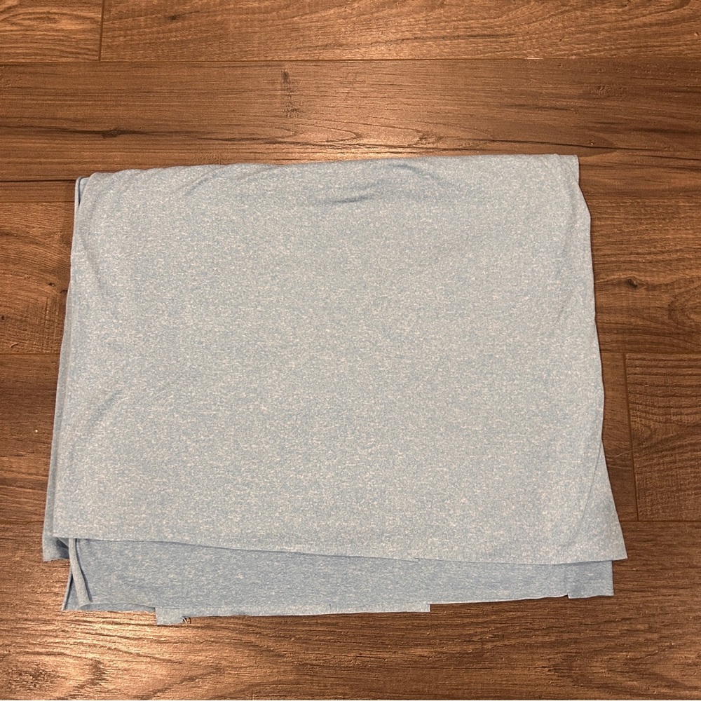 Heather Blue Stretchy Fabric